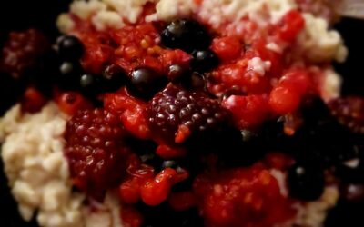 Recette – Porridge aux fruits rouges